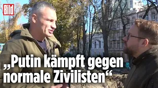 Russischer Raketen-Terror auf Kiew: „Putin zielt auf unsere Kinder“ | Vitali Klitschko zu BILD Live