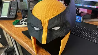 Wolverine 3D Printed Helmet