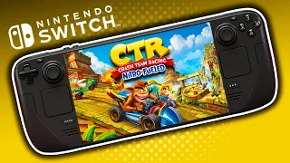 Crash Team Racing Nitro-Fueled - Steam Deck OLED Switch Emulation