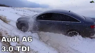 Audi A6 3.0 Quattro vs Duster Snow Offroad