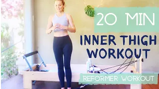 20 MIN Reformer inner thigh workout - Burn & Firm