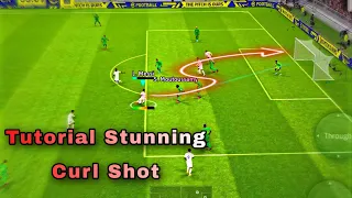 Tutorial Stunning Curl Shot. E.football 2023 mobile