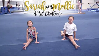 Sariah VS Mollie ABC Gymnastics Challenge| Sariah SGG