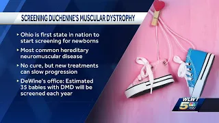 Gov. DeWine announces Ohio will be first state to screen newborns for DMD