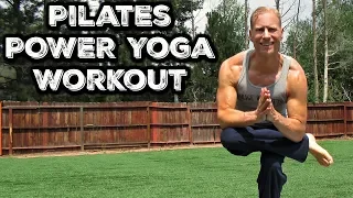 Day 10 - Power Yoga Pilates Workout | 30 Day Pilates Challenge | Sean Vigue Fitness