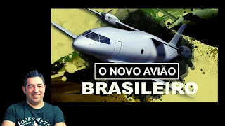 Português conhece  O novo avião Brasileiro Akaer ALFA!