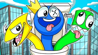 RAINBOW FRIENDS 2, Pero son SKIBIDI TOILET Animación!