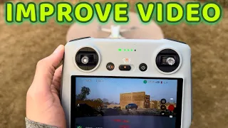 About DJI Nobody Tells You | Improve DJI Mini 3 Pro Speed And Video | DJI Tips For Beginners