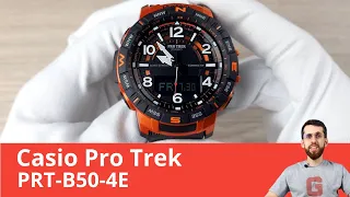 ProTrek с Bluetooth / Casio PRT-B50-4E