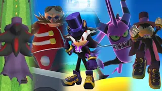 SHADOW VAMPIRO VS ALL BOSSES, EGGMAN & ZAZZ - Sonic Dash (Gameplay - Android)