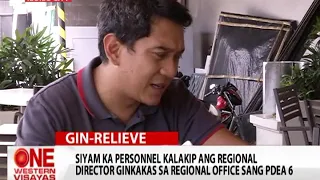 One Western Visayas: Personnel kag RD sang PDEA- 6 Gin-relieve Tungod sa Guba nga Printer