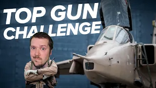 FLIGHT SIMULATOR TOP GUN CHALLENGE | Mike vs Microsoft Flight Simulator Top Gun Maverick DLC