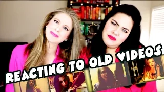 REACTING TO MY OLD VIDEOS | XTINEMAY & TASHAPOLIS