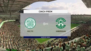 Celtic vs Hibernian | cinch Premiership  18th March 2023 Full Match FIFA 23 | PS5™ [4K HDR]