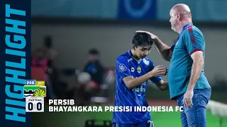 Laju PERSIB Tertahan | Match Highlight PERSIB  0 - 0 Bhayangkara FC