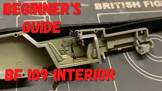 Beginner's guide to painting aircraft interiors | Bf 109 E-4 1/72