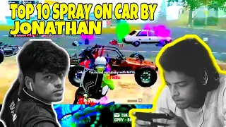 TOP 10 SPRAY ON CAR BY JONATHAN | Top 10 jonathan best spray on car | jonathan gaming spray on car