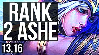 ASHE & Amumu vs CAIT & Xerath (ADC) | Rank 2 Ashe, 12/2/4, Legendary | TR Challenger | 13.16