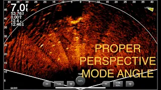 Garmin Livescope Perspective Mode: Part 4 Transducer Angle and How It Affects Picture and Clarity