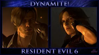 RE6 - Helena Harper & Leon Kennedy ft. Chris Redfield - DYNAMITE!