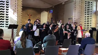 Angels Community Choir singing 'Go Now in Peace' by Don Besig & Nancy Price