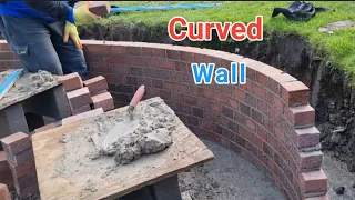 Building a curved brickwall 🧱🧱