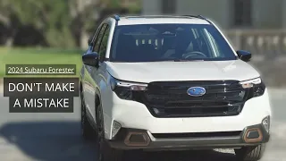 Subaru Forester 2024 - All You Need To Know!