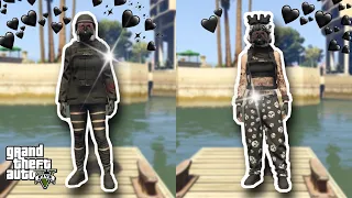 Two Tryhard/Freemode Female Outfits GTA Online