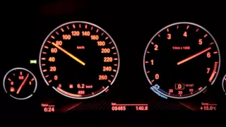BMW F25 X3 28i 0-100 km/h
