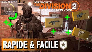 THE DIVISION 2 - COMMENT AUGMENTER PLUS RAPIDEMENT & FACILEMENT NIVEAUX DE MAÎTRISE & D'EXPERTISE