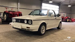 1989 Volkswagen Golf 1 Convertible POV Car Show