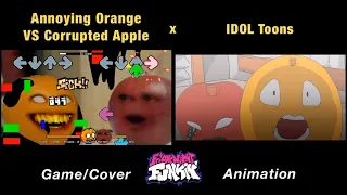 Corrupted Apple VS Annoying Orange “SLICED” (Pt. 2) | Come Learn With Pibby x FNF Animation x GAME