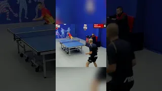 Вот это я понимаю, настольный теннис🤣🤣🤣🏓⏳🤣Table tennis shots defensive best in the best #tabletennis