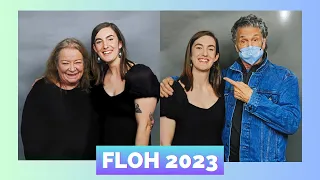 For the Love of Horror 2023 Vlog | Meeting Chris Sarandon and Claire Higgins | Popcorn Chat