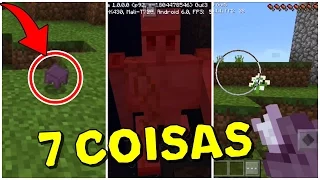 7 COISAS QUE MUDARAM NA NOVA ATUALIZAÇÃO DO MINECRAFT PE 1.0 E VOCÊ NEM PERCEBEU !!