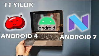 11 Yıllık Android Tablete Android 7 Yükledim Peki Değdi mi?