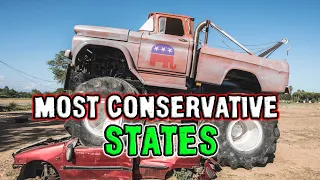 10 Most Conservative States in 2023