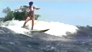 Montreal Summer surfing