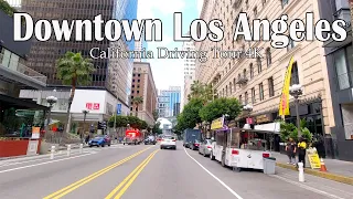 Driving Downtown - Los Angeles 4K - California - USA | Driving Tour Travel DTLA March 2023 Update