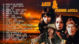 Asin, Freddie Aguilar Greatest Hits NON-STOP❤️Best Classic Relaxing Love Songs Of All Time 2023