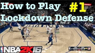 NBA 2K16 Defense Tips How to Defend in NBA 2K16 Defensive Settings Tutorial Pt.1 #41