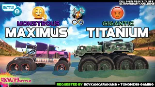 Off The Road MAXIMUS VS TITANIUM Truck vs Truck Epic Battle OTR | Android New Gameplay Infinite 2023