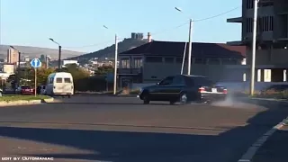 Giorgi Tevzadze Drift   Mercedes Benz W140 S 7 0 AMG & BMW E34 M5  umagresi