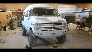 6 inch lift on a Chevy G20 van