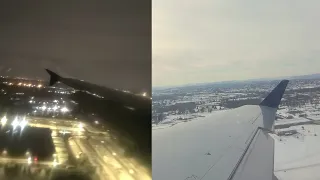 [Syracuse Hancock International Airport] Delta Airlines & Delta Connection  - Landing and Takeoff