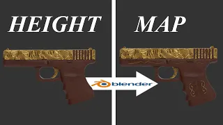 Create CSGO skins Part2: Height Map