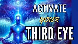 🧿 Guided Meditation to Activate the Third Eye and Raise Vibration - Enhanced Vision Experience 💫