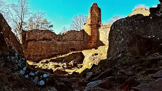 SEHR früh BAUFÄLLIG - Burg Landsberg #4k