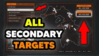 Secondary Targets ALL LOCATIONS - How to get Max Payout for the Cayo Perico Heist