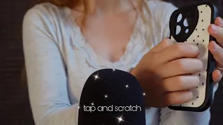 ASMR - tap and scratch on my phone cases II airplanemodeasmr